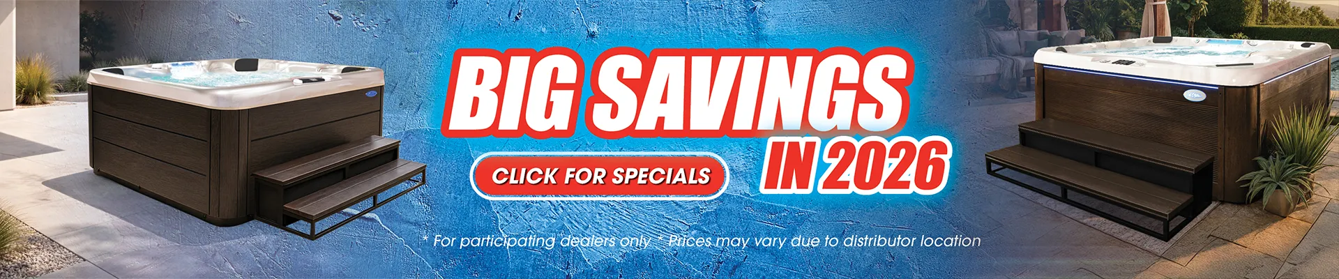 Calspas hot tub being used in a family setting - Yuma