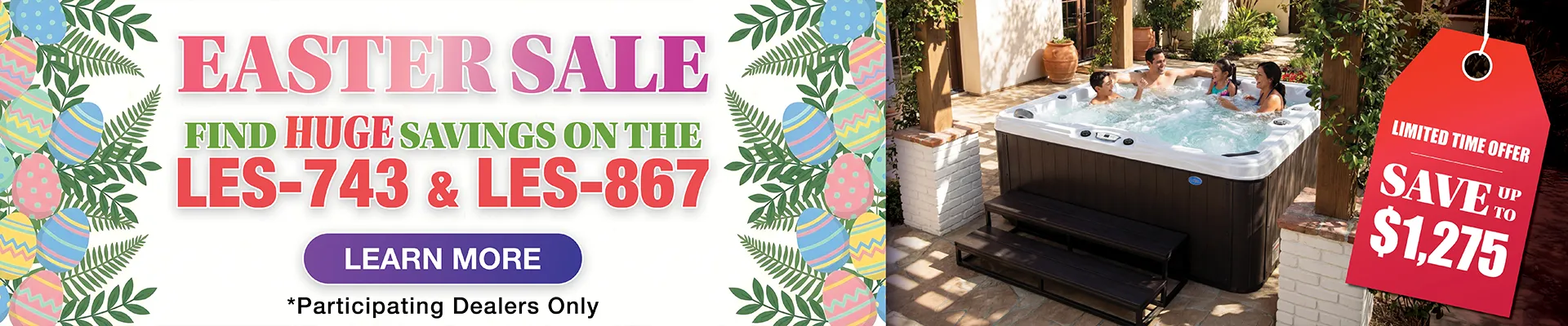 Calspas hot tub being used in a family setting - Yuma