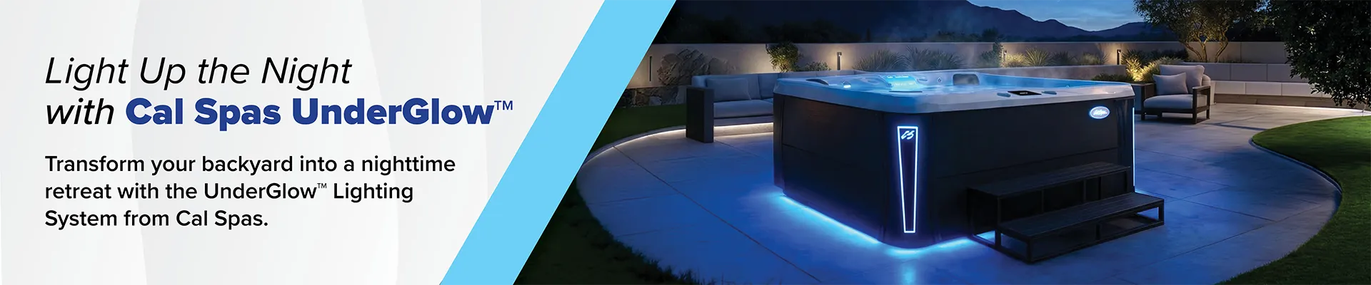 Calspas hot tub being used in a family setting - Yuma